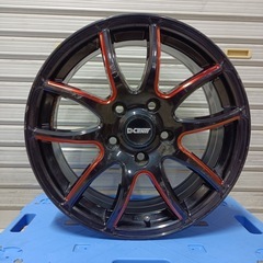 早いもの勝ち！DCENTI ディセンティ 16インチ アルミホイールセット 16×6.5j 5穴 PCD 114.3 +50 の画像