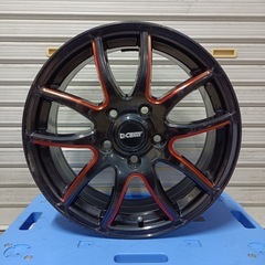 早いもの勝ち！DCENTI ディセンティ 16インチ アルミホイールセット 16×6.5j 5穴 PCD 114.3 +50 の画像