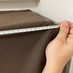 ハンガーラック　クローゼット　ブラウンの画像