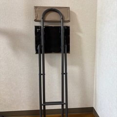 ニトリ 折りたたみ椅子 ハイチェアの画像