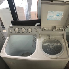二層式洗濯機  終了の画像