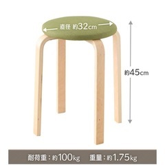 【受け渡し先きまりました！】綺麗な椅子！１つで800円、２つセットなら1,200円！の画像