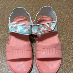 BREEZEバッグ、PUMAサンダルの画像