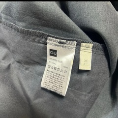 【上下セット】GU メンズ　ドライオーバーサイズ　CPOシャツとパンツ　の画像