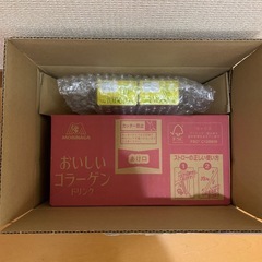 森永　おいしい　コラーゲン　ドリンク　ピーチ味　レモン味　14本セットの画像