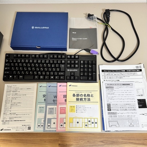 【最終値下げ】GALLERIA RM7C-R47S ゲーミングPC 