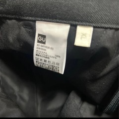 GU メンズ　ワイドパンツ　xl の画像