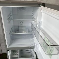 【AQUA】アクア 2ドア 冷蔵庫 AQR-13M 2022年製 126L 冷凍46L 冷蔵80L 動作確認済 ノンフロン冷凍冷蔵庫 生活家電 Y2021の画像