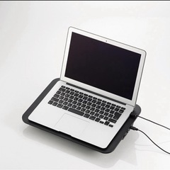 新品　ELECOM PC用クーラー 12~14型対応　静音　安定性
の画像