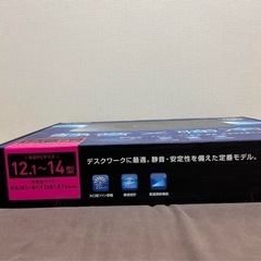 新品　ELECOM PC用クーラー 12~14型対応　静音　安定性
の画像