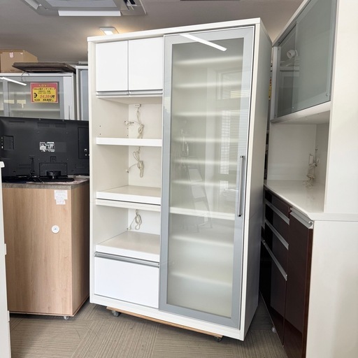 超美品‼️】定価38万♪ 松田家具 120cm幅ダイニングボード 食器棚