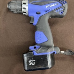 【ジャングルジャングル岸和田和泉インター店】日立工機 12Vコードレスドライバードリル FDS12DVD 充電式 12V ハイコーキ 電動工具 和泉市 堺市 岸和田市 泉大津市 高石市 泉北郡熊取町の画像