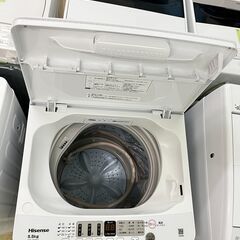 ハイセンス 全自動電気洗濯機 HW-T55H 2023年製 5.5kg②の画像
