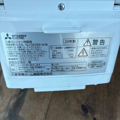 三菱　三合　炭炊釜　IHジャー炊飯器　20年の画像
