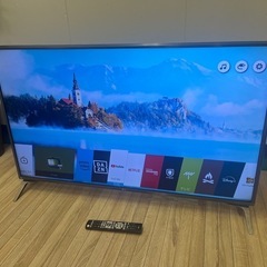 液晶テレビ　4K 49インチ　LG  49UJ6100-JB 　ジャンク品 Yahoo!オークション - LG Electronics 49UJ6100-JB 液晶 カラー