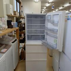 AQUA 355L 4ドア冷蔵庫 AQR-36J(W) 2019年製  大きいサイズ 動作確認済み【こちらは店舗です。浜村鹿野温泉ICから3分 買取本舗 宮本リサイクル 営業時間9～19時 定休日水曜のみ←連絡できませんm(_ _)m】の画像