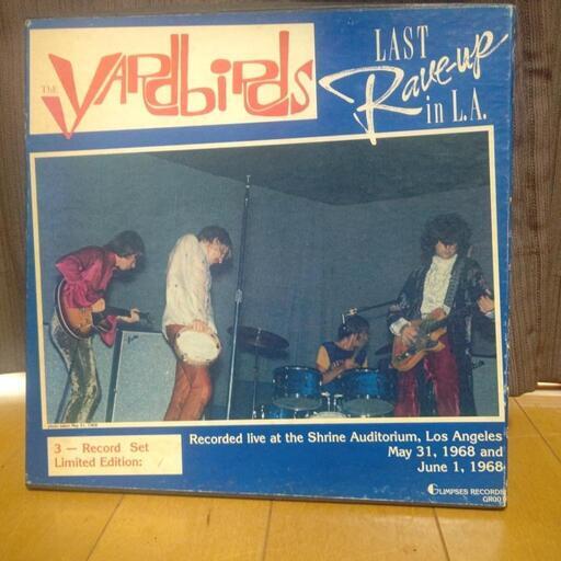 THE YARDBIRDSレコード「The Last Rave Up In LA」ヤードバーズ