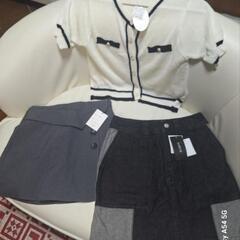 アベイルのお洋服　サマーニットとスカパン5点の計6点です。の画像