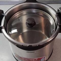 象印の真空保温調理鍋 グラングルメ 4.5L SNA-B45 ステンレス製の画像