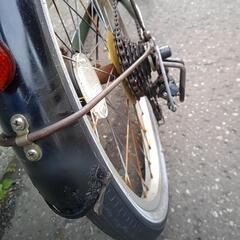折り畳み式自転車の画像