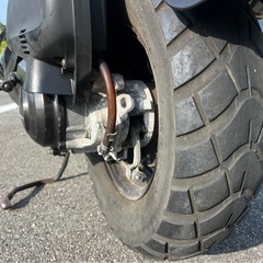 【New】実働 BT新品 ズーマー ホンダ AF58 4スト原付 スクーター キャブタイプ ステンレスマフラー付きの画像