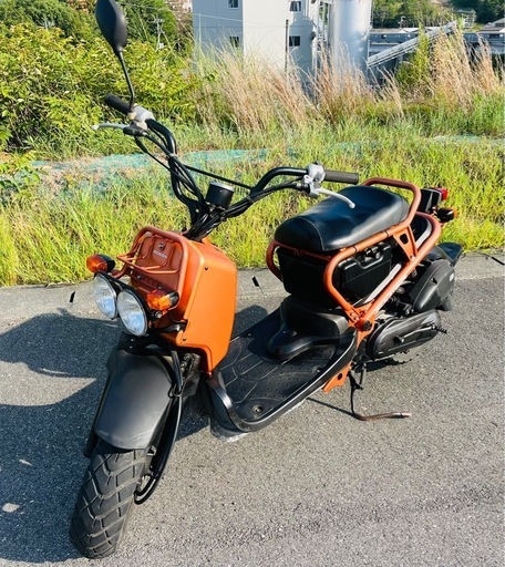 【売約済】実働 BT新品 ズーマー ホンダ AF58 4スト原付 スクーター キャブタイプ ステンレスマフラー付き