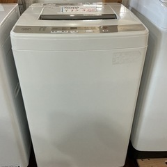 取扱説明書付き✨AQUA 2020年製 6,0㎏　AQW-S60H(W) 白 洗濯機の画像
