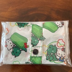 ハローキティ＆グリーンザウルス　タオルとエコバッグセット　非売品　懸賞品の画像
