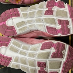 スニーカー 靴 シューズ アンパンマン　ピンク　女の子　moonstar 17EE（数回使用）の画像