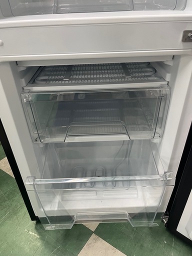 ジャングルジャングル貝塚店 142L冷蔵庫 アイリスオーヤマ IRSD-14A-B 2023年製 2ドア冷蔵庫 黒 ブラック 洗浄済み