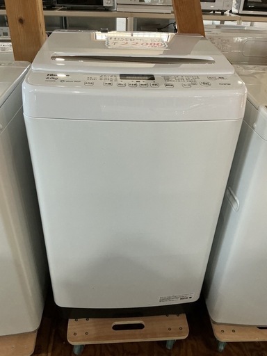大容量‼️8㎏ Hisense 2021年製 HW-DG80G 白 洗濯機