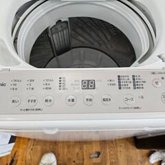 リサイクルショップどりーむ鹿大前店　No.2434　洗濯機　Panasonic　2023年製　容量7.0㎏　2人以上に最適なサイズです♪の画像
