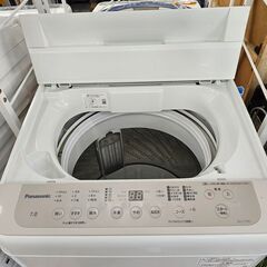 リサイクルショップどりーむ鹿大前店　No.2434　洗濯機　Panasonic　2023年製　容量7.0㎏　2人以上に最適なサイズです♪の画像