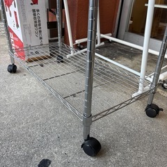 値下げしました！【スチールラック 2段】クリーニング済み【管理番号10508】町の画像