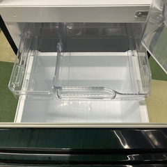 ジャングルジャングル貝塚店 146L冷蔵庫 三菱 MR-P15E 2019年製 2ドア冷蔵庫 中古 黒 ブラック 貝塚市 洗浄済み リサイクルショップ リユースの画像
