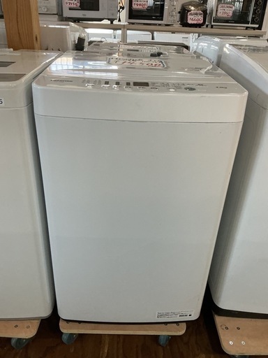 新生活始める方?Hisenseハイセンス2021年製4,5㎏HW-T450ホワイト洗濯機