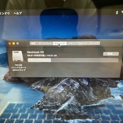 MacBookPro A1278 Mac-OS-X 10.15 Catalina SSD120GB メモリ6GB の画像