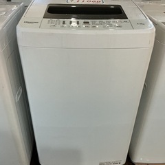お買い得🥺✨Hisenseハイセンス4,5㎏2020年製HW-T45C白ホワイト洗濯機の画像