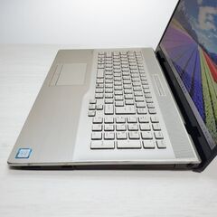 大画面17.3インチ 高性能 Corei7-9750H/8GB/256GB SSD/1TB HDD/ブルーレイ/HDMI×2/カメラ/Wi-Fi/全国発送可の画像