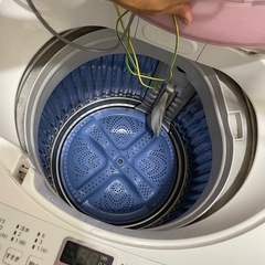 シャープ風乾燥付き洗濯機の画像