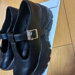 グレイル　厚底Tストラップシューズ 24cmの画像