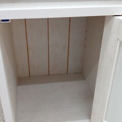 ★リユースのサカイ高崎店★TJ12386 (株)ニトリ 棚 アイボリー H92.2×D31×W27.5 クリーニング済みの画像