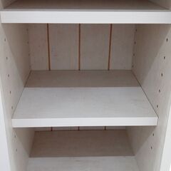 ★リユースのサカイ高崎店★TJ12386 (株)ニトリ 棚 アイボリー H92.2×D31×W27.5 クリーニング済みの画像