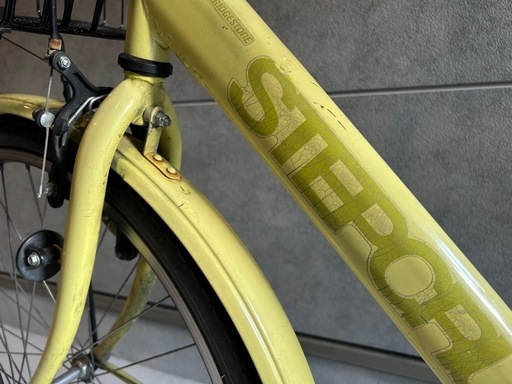 専用です　ブリヂストン　ステップクルーズ　27インチ　黄色　シティサイクル ブリヂストン ステップクルーズe ST6B42 [E.Xマスタードイエロー