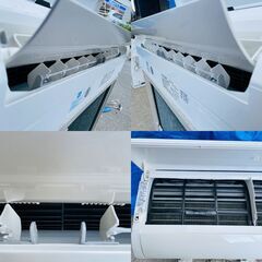 【❗️✨省エネタイプ✨❗️】SHARP🌟エアコ 2.2kW✨6畳用🌟AC-J22AW✨2019年製❗️の画像