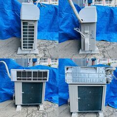 【❗️✨省エネタイプ✨❗️】SHARP🌟エアコ 2.2kW✨6畳用🌟AC-J22AW✨2019年製❗️の画像