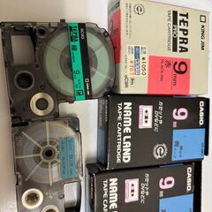 TEPRA　テープ　まとめ売り（バラ売り相談可）の画像