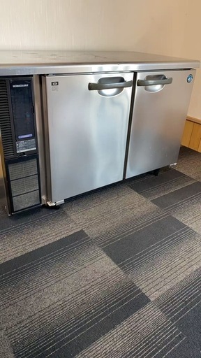 冷凍庫 業務用 中古 2ドア 台下冷凍庫 ホシザキ 1200×600mm 255L FT-120PNE1 テーブル型 2009年製 訳アリ 送料無料 厨房器機