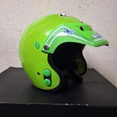 😮超希少黄緑アライオリジナルMXヘルメット昭和仕様 Mサイズ（57～58cm）😎の画像