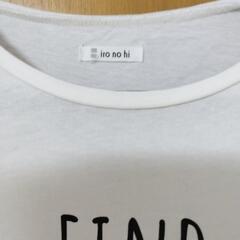 Tシャツ レディース 白 iro no hiの画像